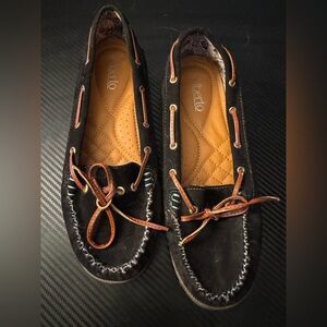NEW Alberto Women's Black Moccasins